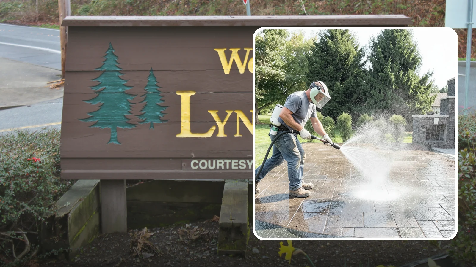 Patio Sealing in Lynnwood, Snohomish County, WA - Surface sealing for concrete, stone, and paver patios that protects the entertaining area from stains, moss, and Northwest...