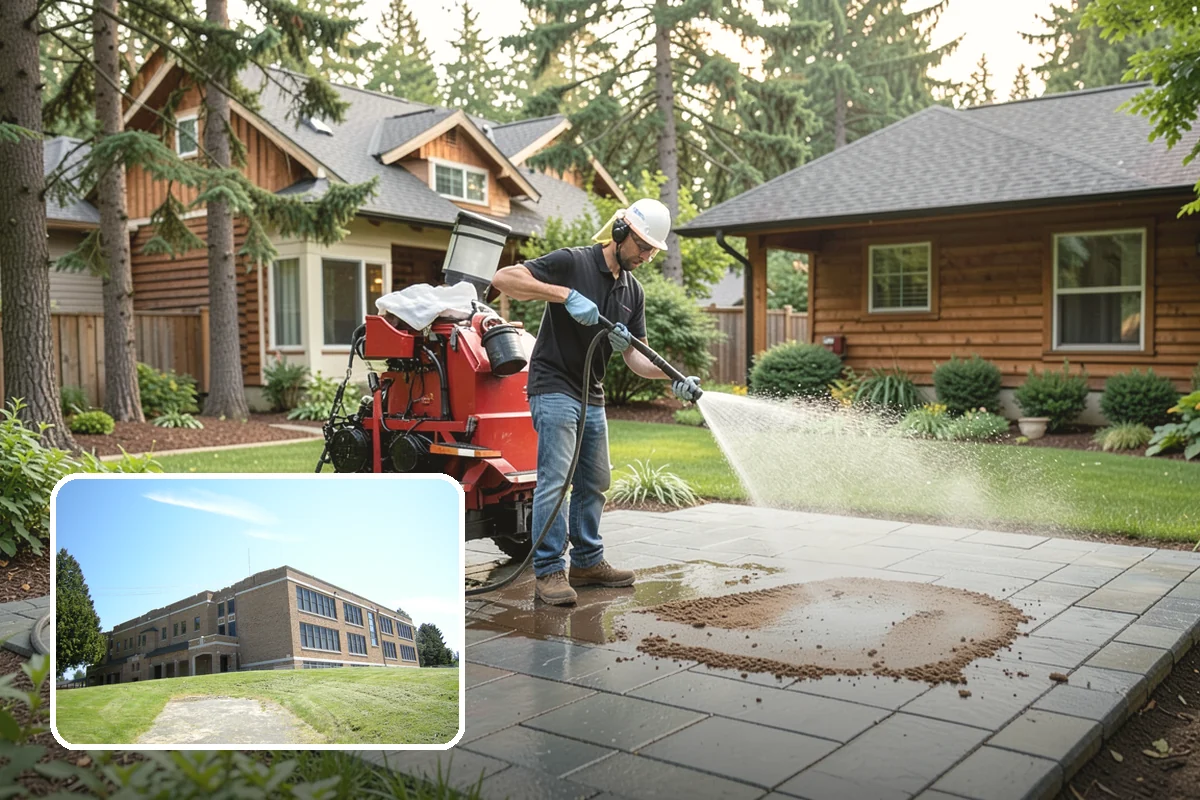 Patio Sealing in Maple Valley, King County, WA - Guards against food, drink, and grease staining