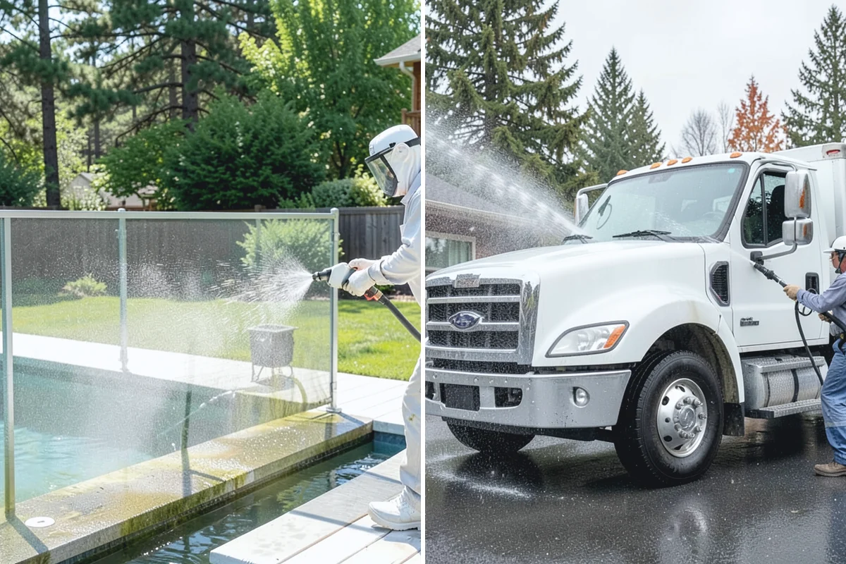 Patio Sealing in Medina, King County, WA - Clean the patio and clear organic growth and stains