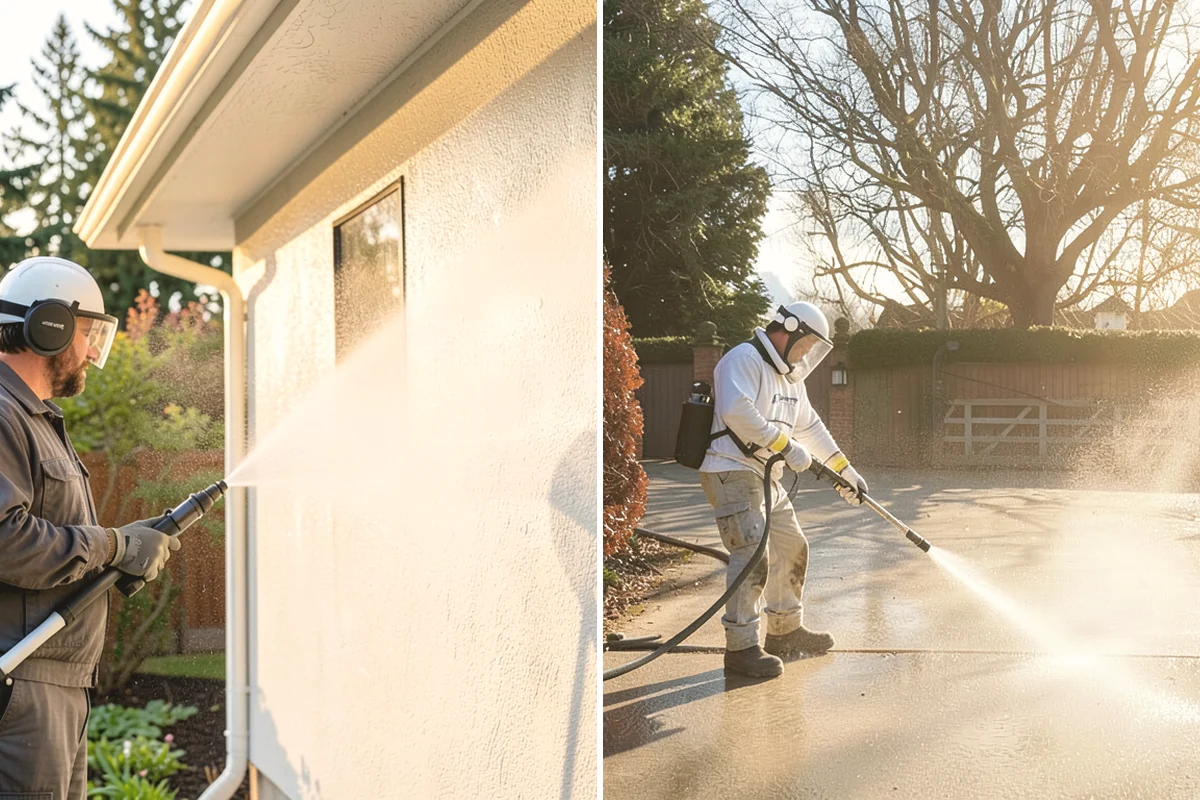 Patio Sealing in North Bend, King County, WA - Clean the patio and clear organic growth and stains