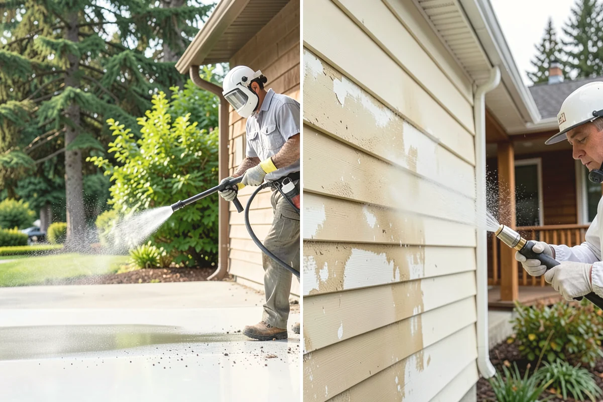 Patio Sealing in Oak Harbor, Island County, WA - Clean the patio and clear organic growth and stains