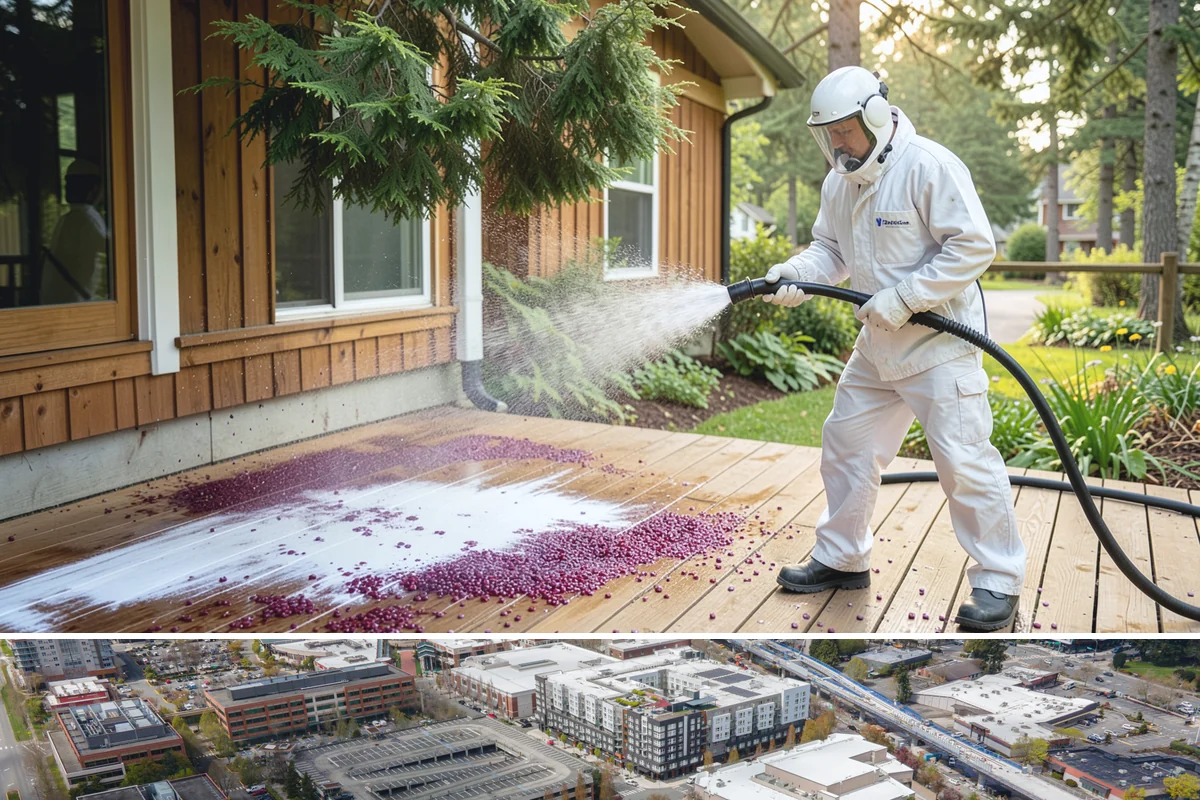 Patio Sealing in Redmond, King County, WA - Seal patios in summer while the surface is dry and warm so the product bonds and cures reliably.