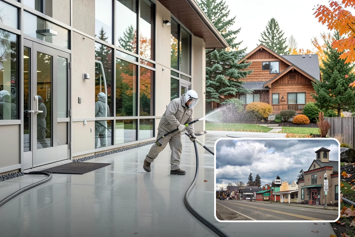Patio Sealing in Roy, Pierce County, WA - Guards against food, drink, and grease staining