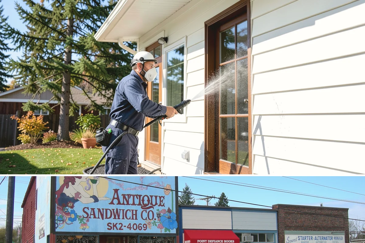 Patio Sealing in Ruston, Pierce County, WA - Seal patios in summer while the surface is dry and warm so the product bonds and cures reliably.