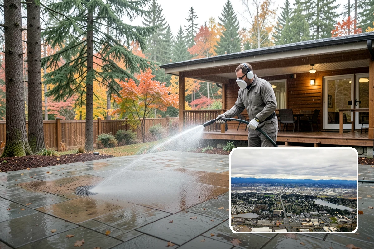 Patio Sealing in SeaTac, King County, WA - Guards against food, drink, and grease staining