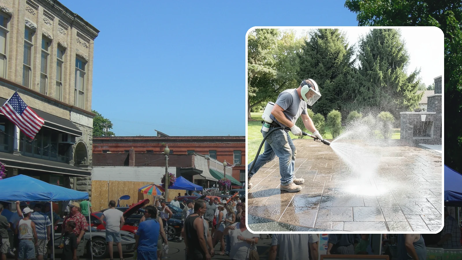 Patio Sealing in Snohomish, Snohomish County, WA - Surface sealing for concrete, stone, and paver patios that protects the entertaining area from stains, moss, and Northwest...