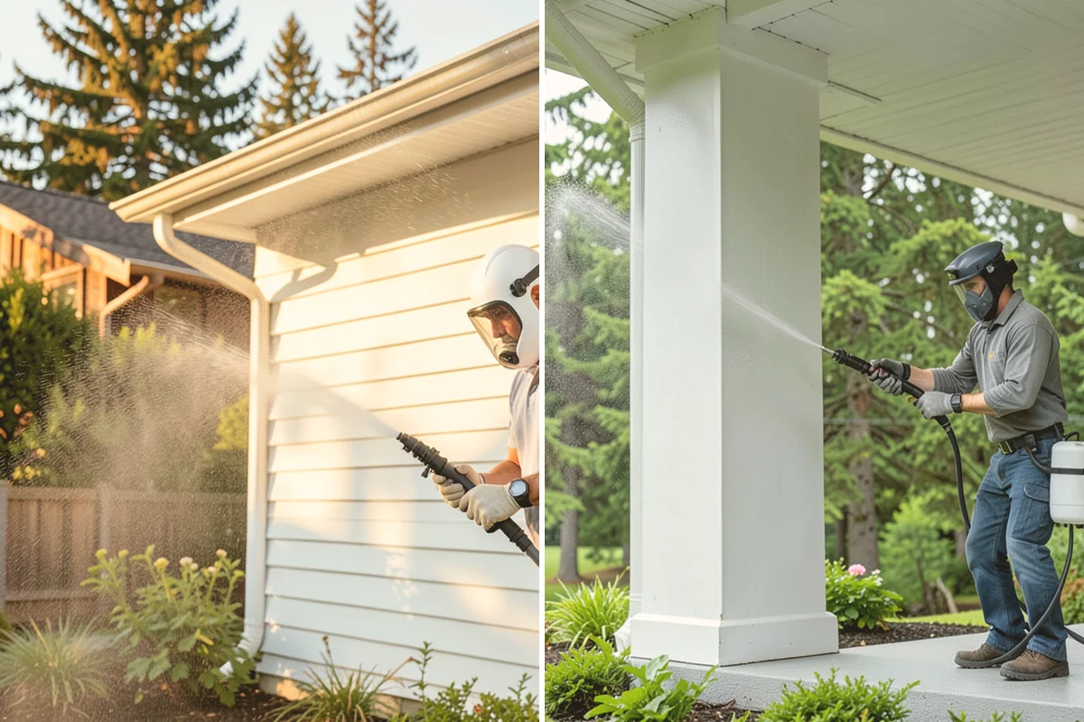 Patio Sealing in Snohomish, Snohomish County, WA - Clean the patio and clear organic growth and stains