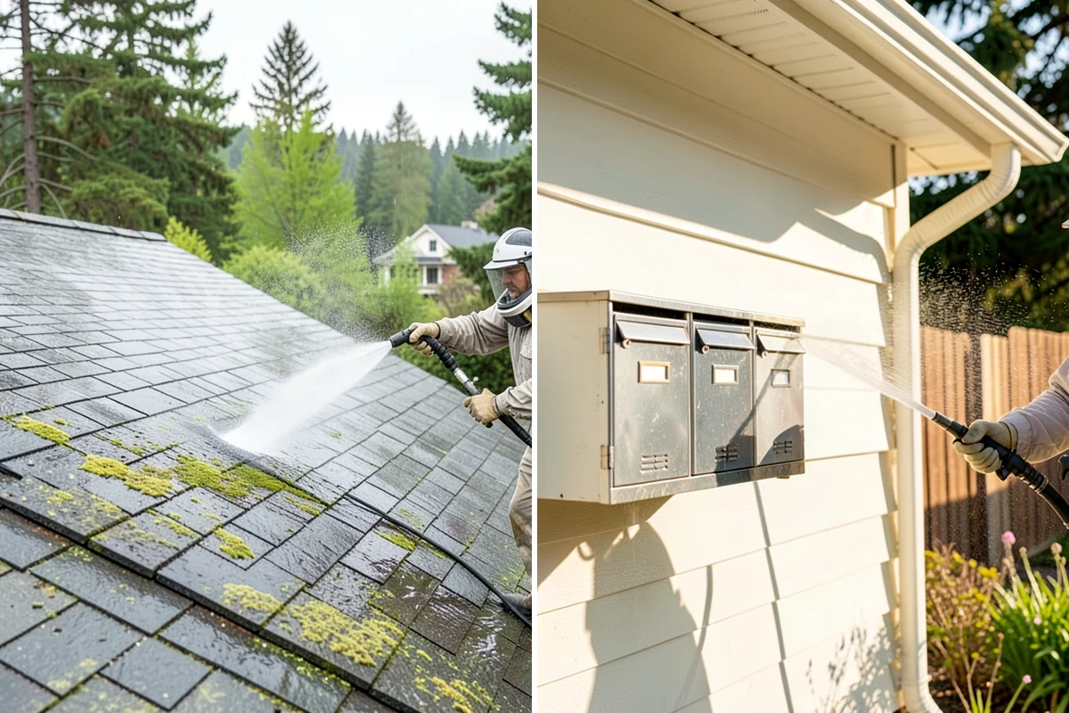 Patio Sealing in Snoqualmie, King County, WA - Clean the patio and clear organic growth and stains