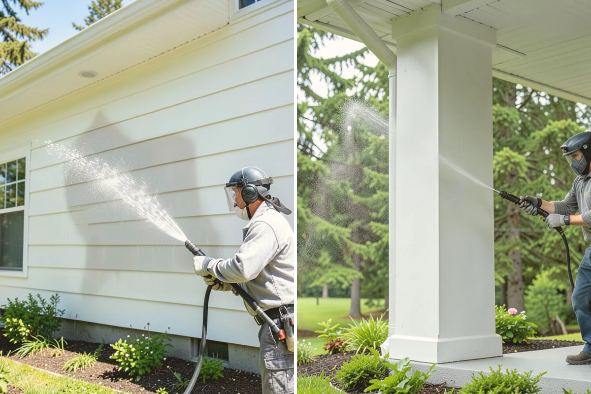 Patio Sealing in Stanwood, Snohomish County, WA - Clean the patio and clear organic growth and stains