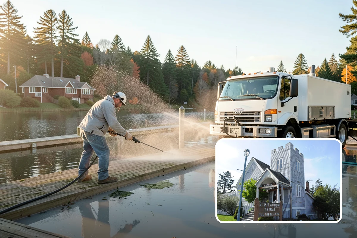Patio Sealing in Steilacoom, Pierce County, WA - Guards against food, drink, and grease staining