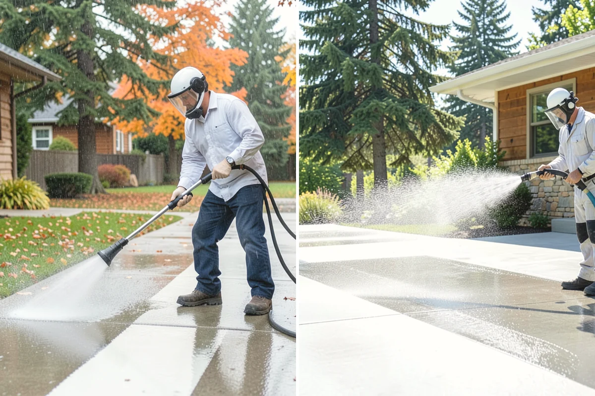 Patio Sealing in Yarrow Point, King County, WA - Clean the patio and clear organic growth and stains
