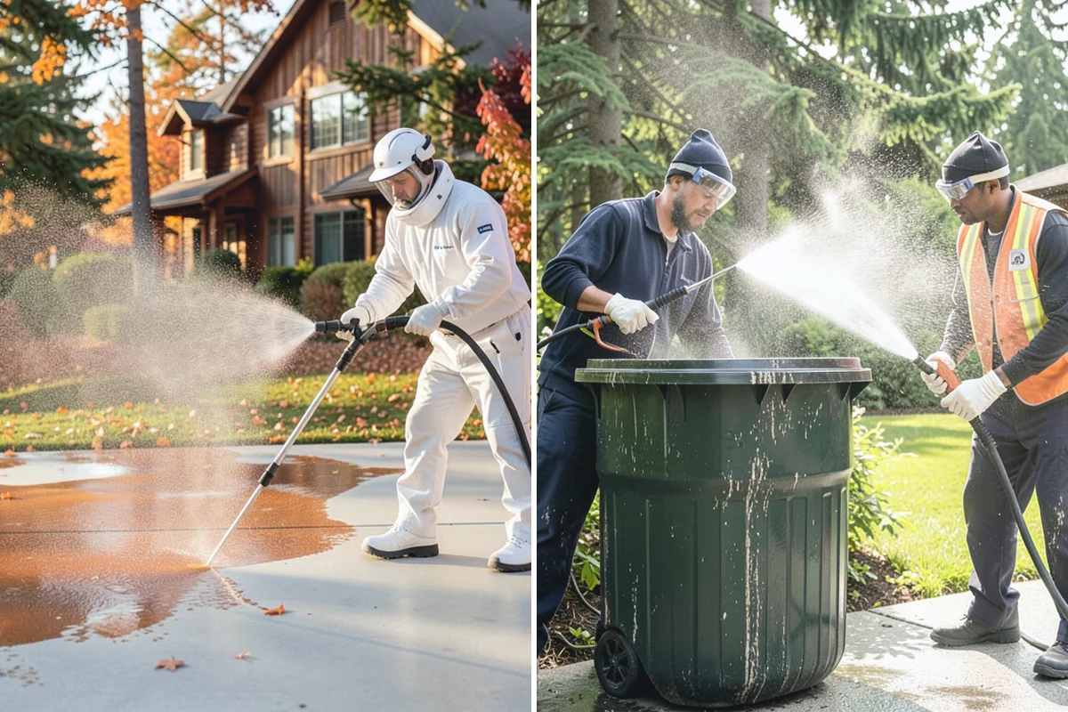 Patio Stain Removal in Bonney Lake, Pierce County, WA - Identify each stain and select the right treatment