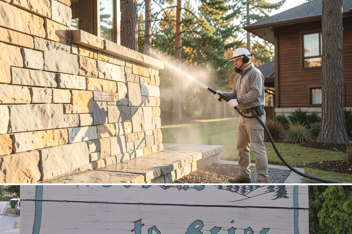 Patio Stain Removal in Brier, Snohomish County, WA - Patio stain removal works best in dry weather so treatments dwell without rain dilution.