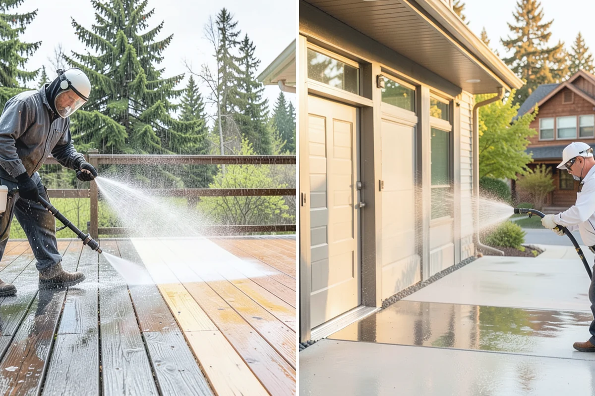 Patio Stain Removal in Buckley, Pierce County, WA - Identify each stain and select the right treatment