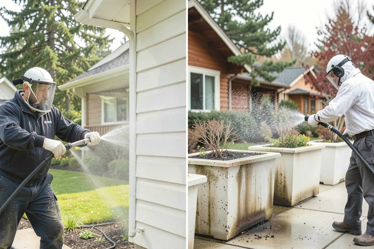 Patio Stain Removal in Edgewood, Pierce County, WA - Identify each stain and select the right treatment