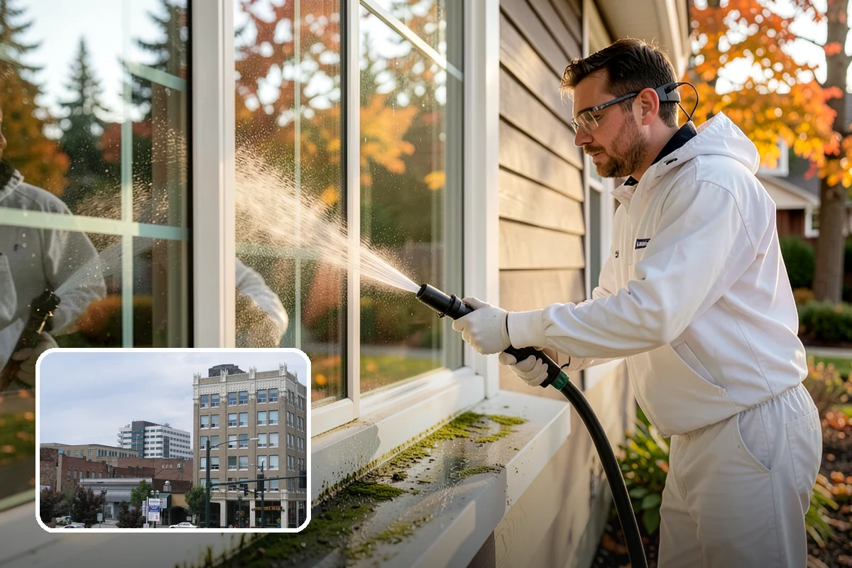 Patio Stain Removal in Everett, Snohomish County, WA - Removes grease, rust, tannin, and organic stains