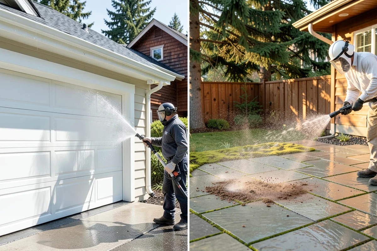 Patio Stain Removal in Fircrest, Pierce County, WA - Identify each stain and select the right treatment