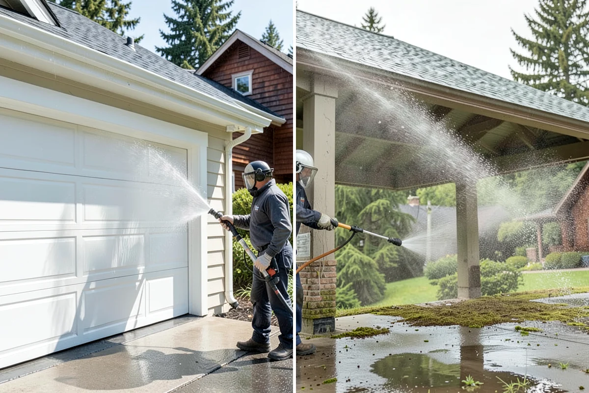Patio Stain Removal in Gig Harbor, Pierce County, WA - Identify each stain and select the right treatment