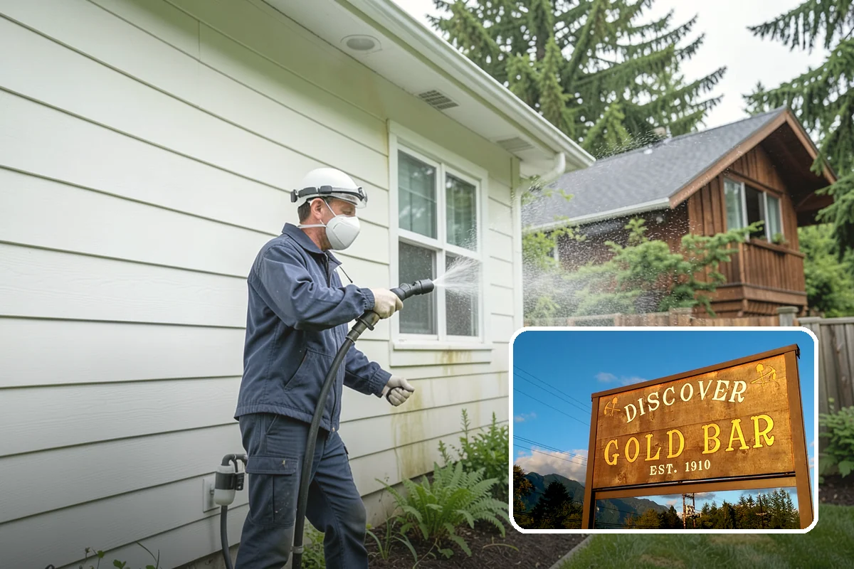 Patio Stain Removal in Gold Bar, Snohomish County, WA - Removes grease, rust, tannin, and organic stains