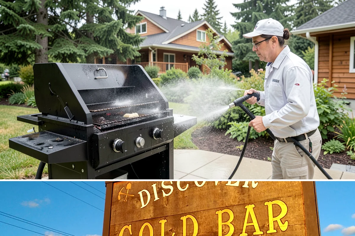 Patio Stain Removal in Gold Bar, Snohomish County, WA - Patio stain removal works best in dry weather so treatments dwell without rain dilution.