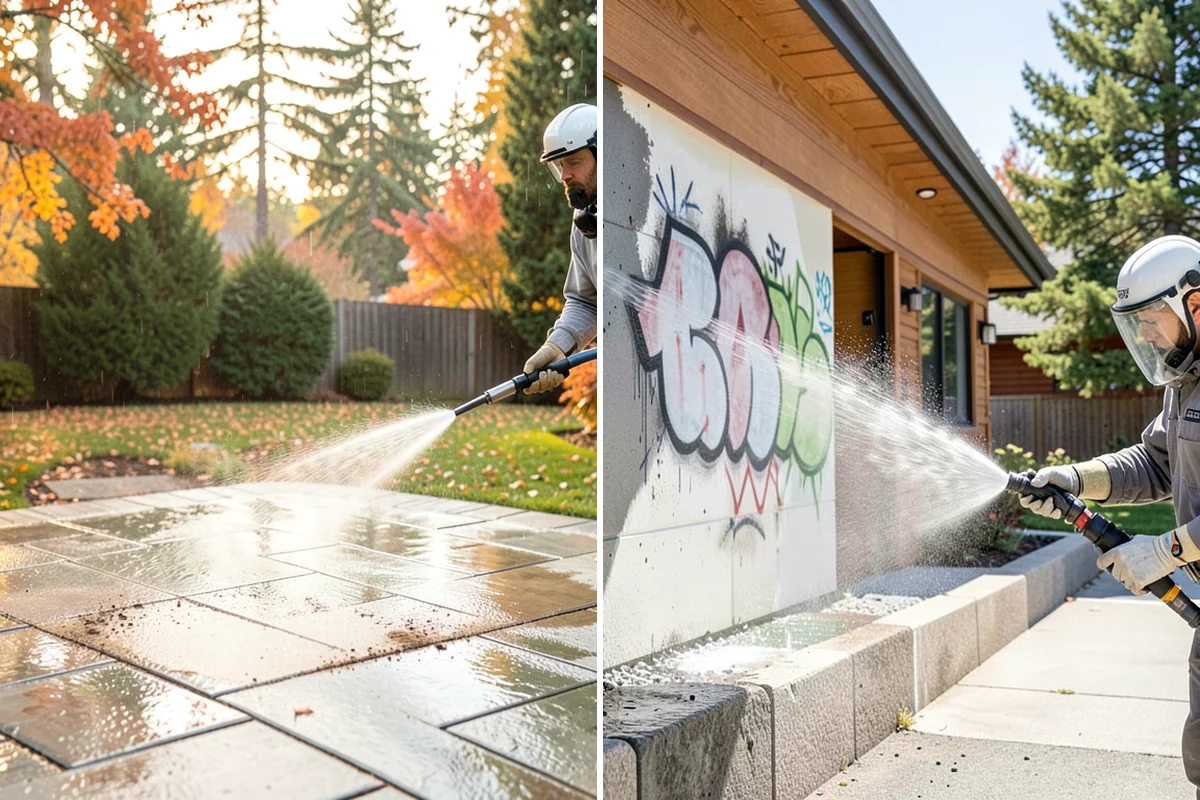 Patio Stain Removal in Hunts Point, King County, WA - Identify each stain and select the right treatment