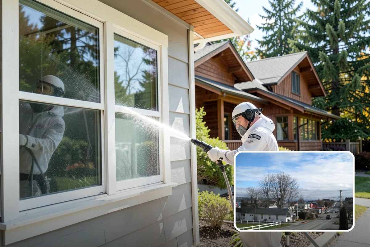 Patio Stain Removal in Langley, Island County, WA - Removes grease, rust, tannin, and organic stains