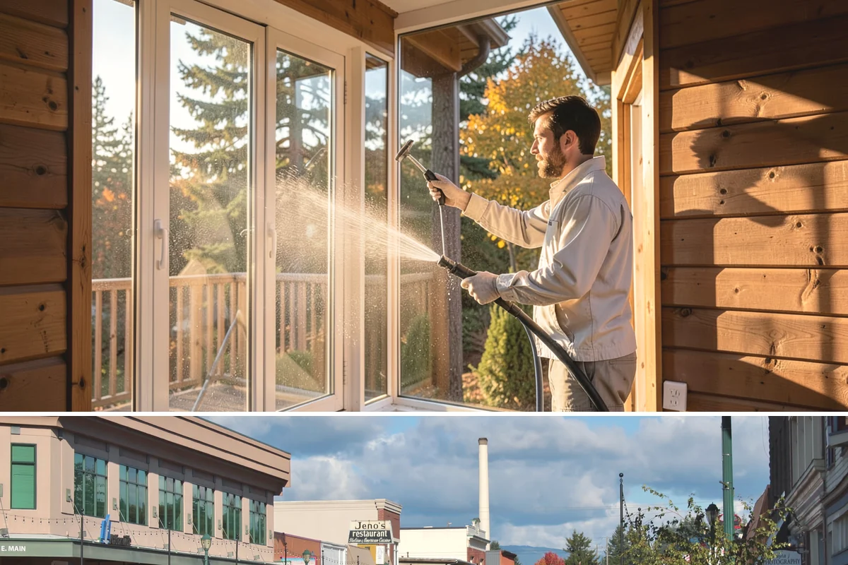 Patio Stain Removal in Monroe, Snohomish County, WA - Patio stain removal works best in dry weather so treatments dwell without rain dilution.