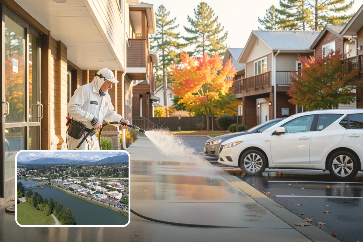 Patio Stain Removal in Mount Vernon, Skagit County, WA - Removes grease, rust, tannin, and organic stains