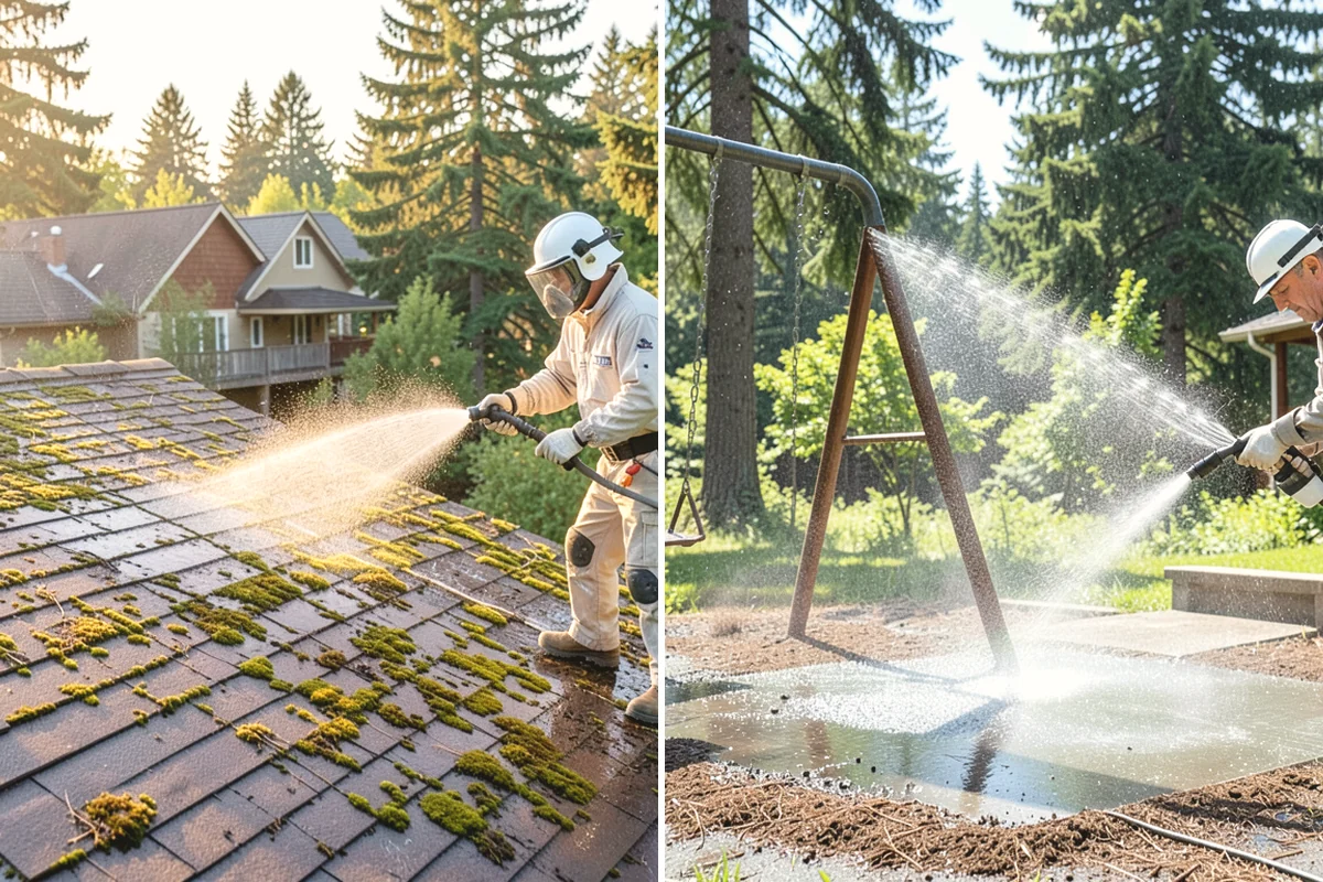Patio Stain Removal in North Bend, King County, WA - Identify each stain and select the right treatment
