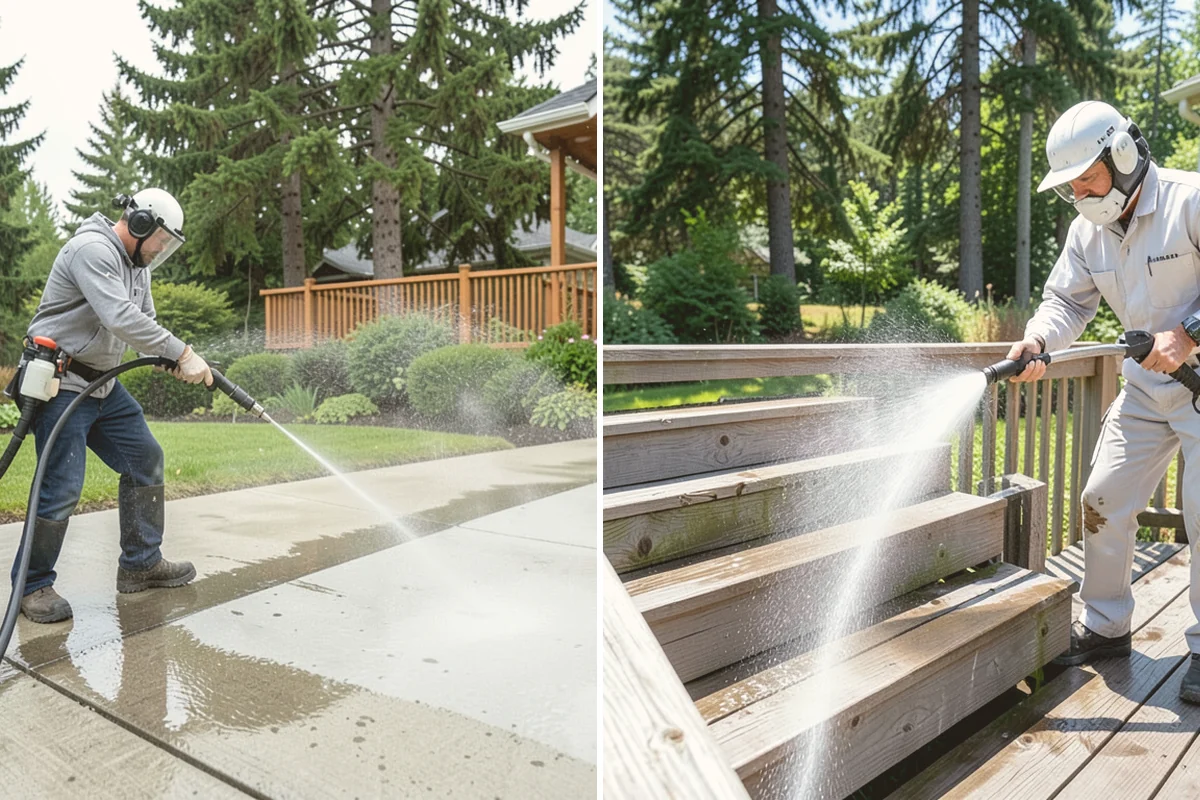 Patio Stain Removal in Orting, Pierce County, WA - Identify each stain and select the right treatment