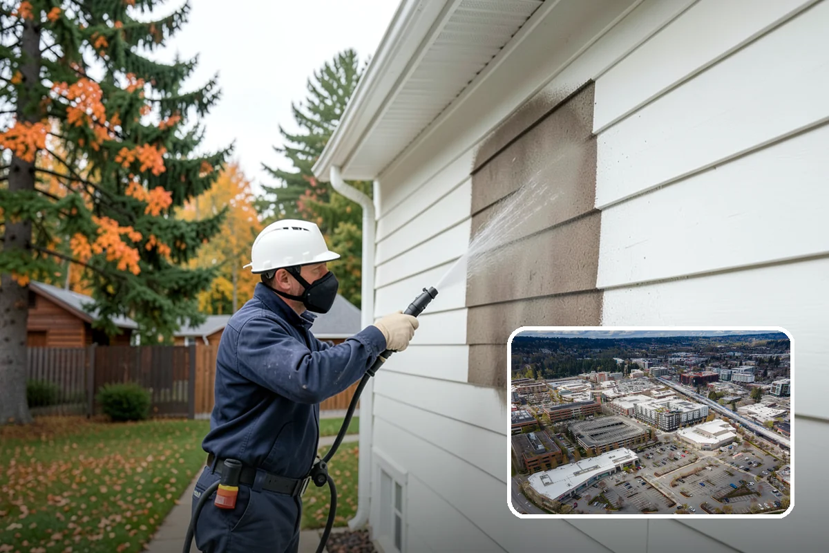 Patio Stain Removal in Redmond, King County, WA - Removes grease, rust, tannin, and organic stains