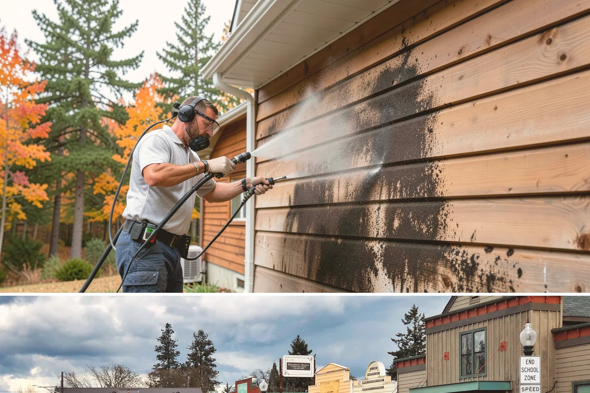 Patio Stain Removal in Roy, Pierce County, WA - Patio stain removal works best in dry weather so treatments dwell without rain dilution.