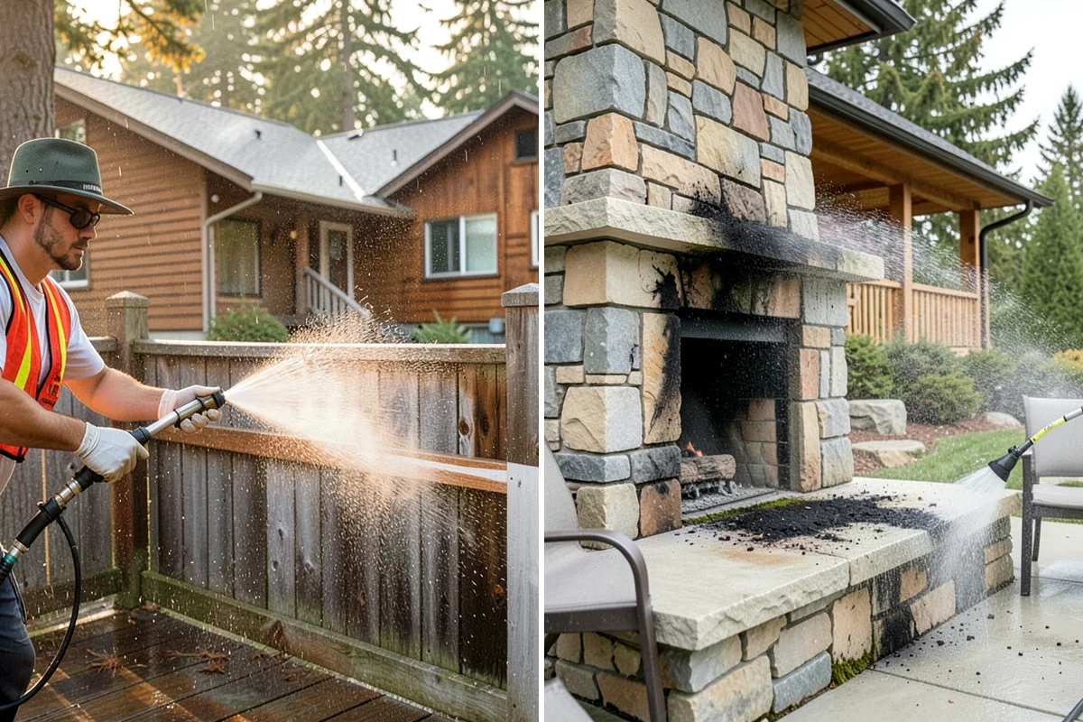 Patio Stain Removal in Sedro-Woolley, Skagit County, WA - Identify each stain and select the right treatment