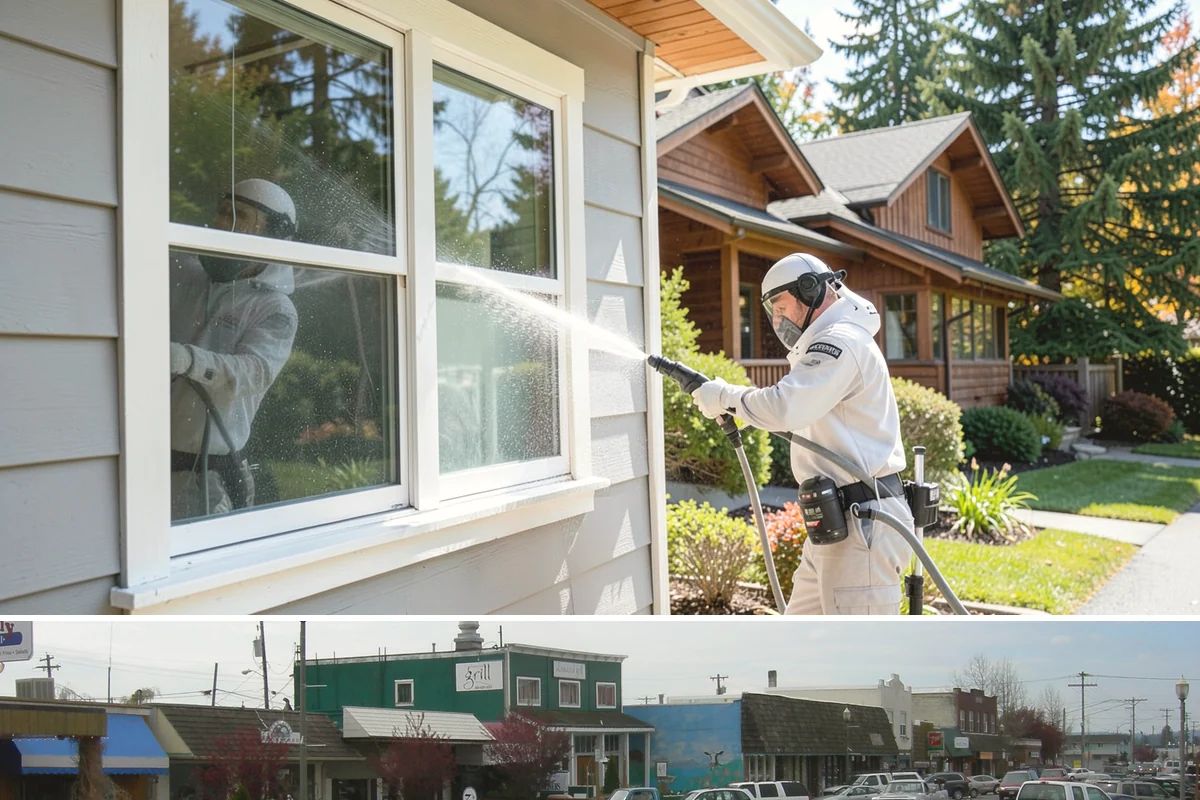 Patio Stain Removal in Stanwood, Snohomish County, WA - Patio stain removal works best in dry weather so treatments dwell without rain dilution.