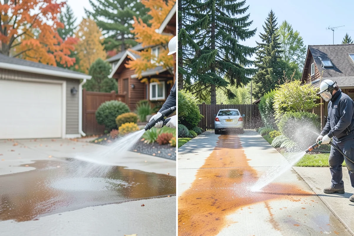 Patio Stain Removal in Sumner, Pierce County, WA - Identify each stain and select the right treatment
