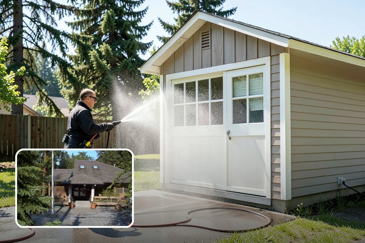 Patio Stain Removal in Yarrow Point, King County, WA - Removes grease, rust, tannin, and organic stains