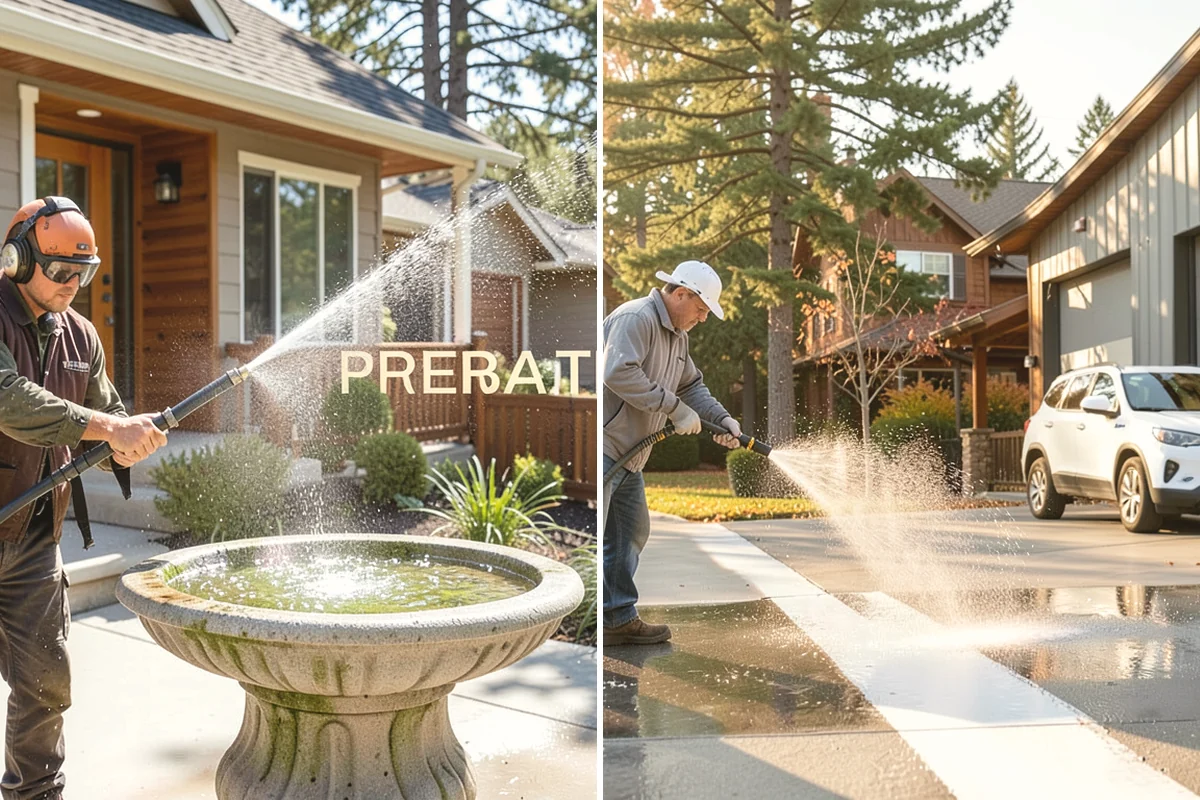 Patio Stain Removal in Yarrow Point, King County, WA - Identify each stain and select the right treatment