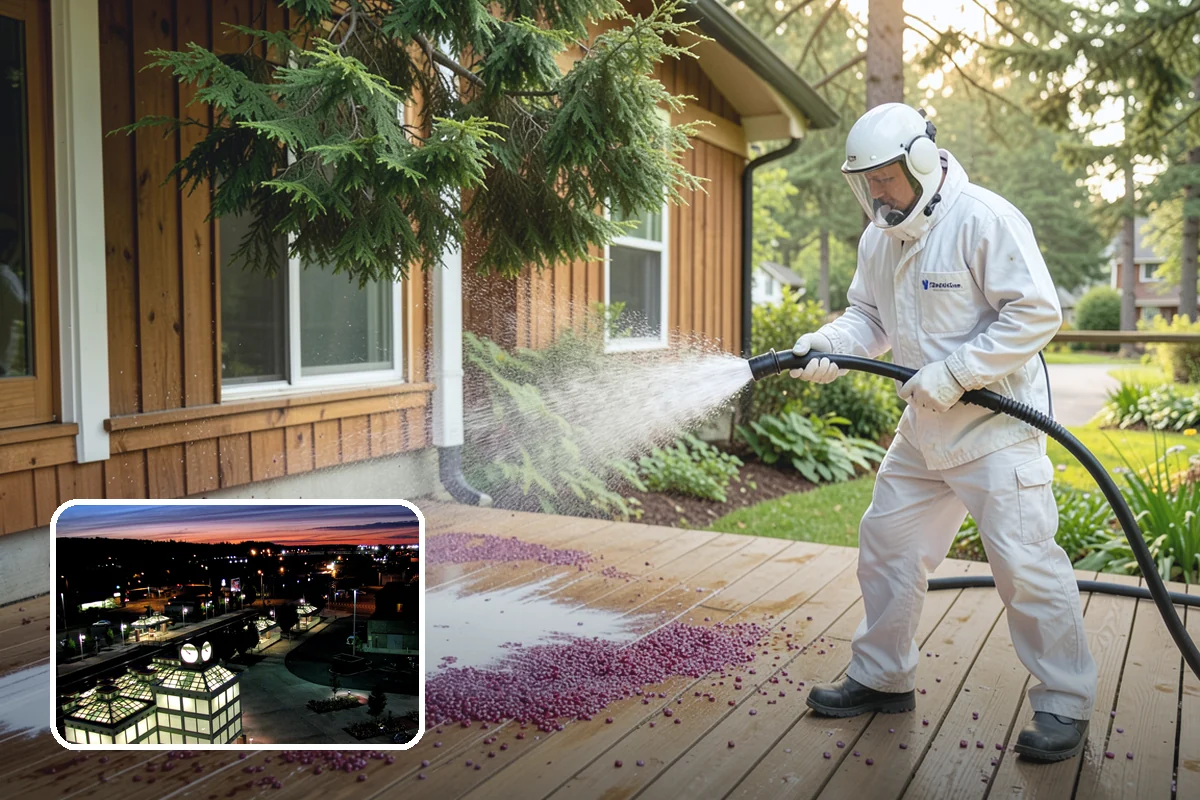 Paver Driveway Cleaning in Auburn, King County, WA - Clears weeds and moss from paver joints
