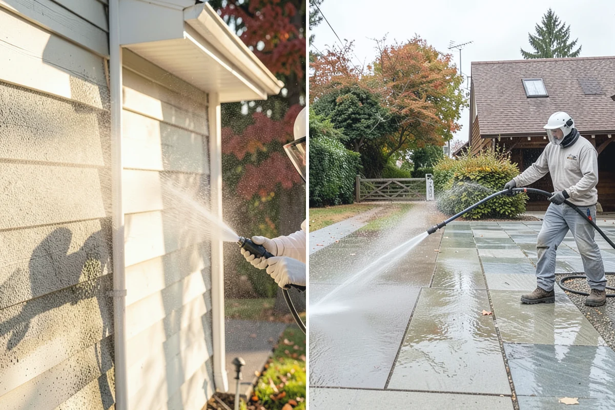 Paver Driveway Cleaning in Auburn, King County, WA - Remove weeds and loose debris from the joints