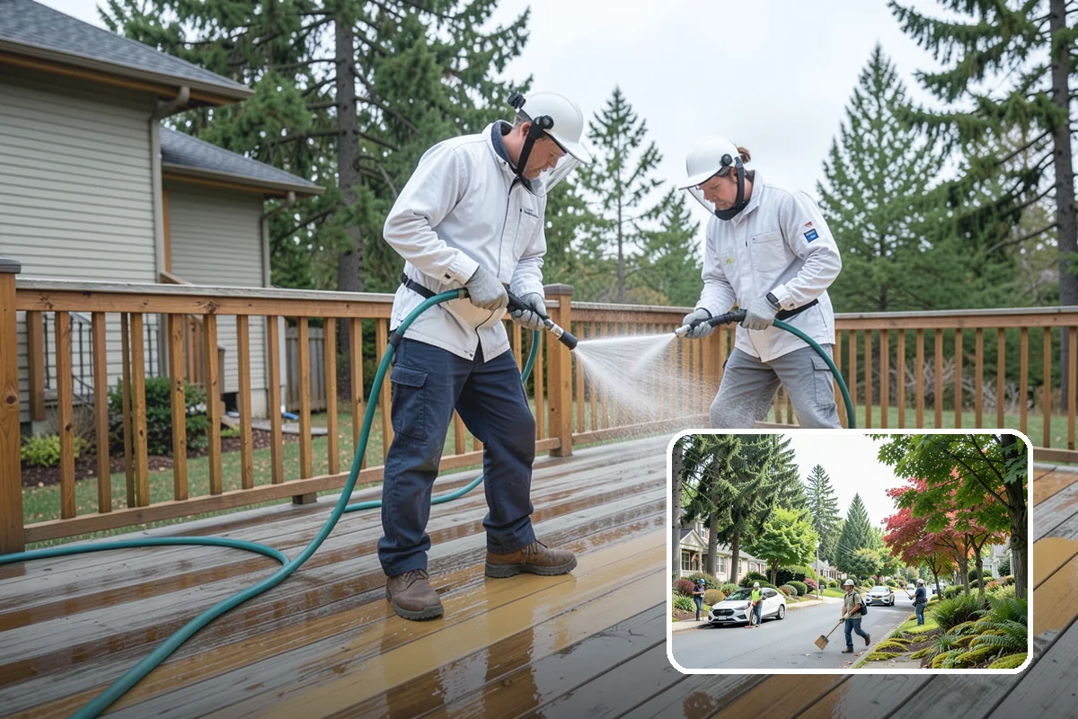 Paver Driveway Cleaning in Beaux Arts Village, King County, WA - Clears weeds and moss from paver joints