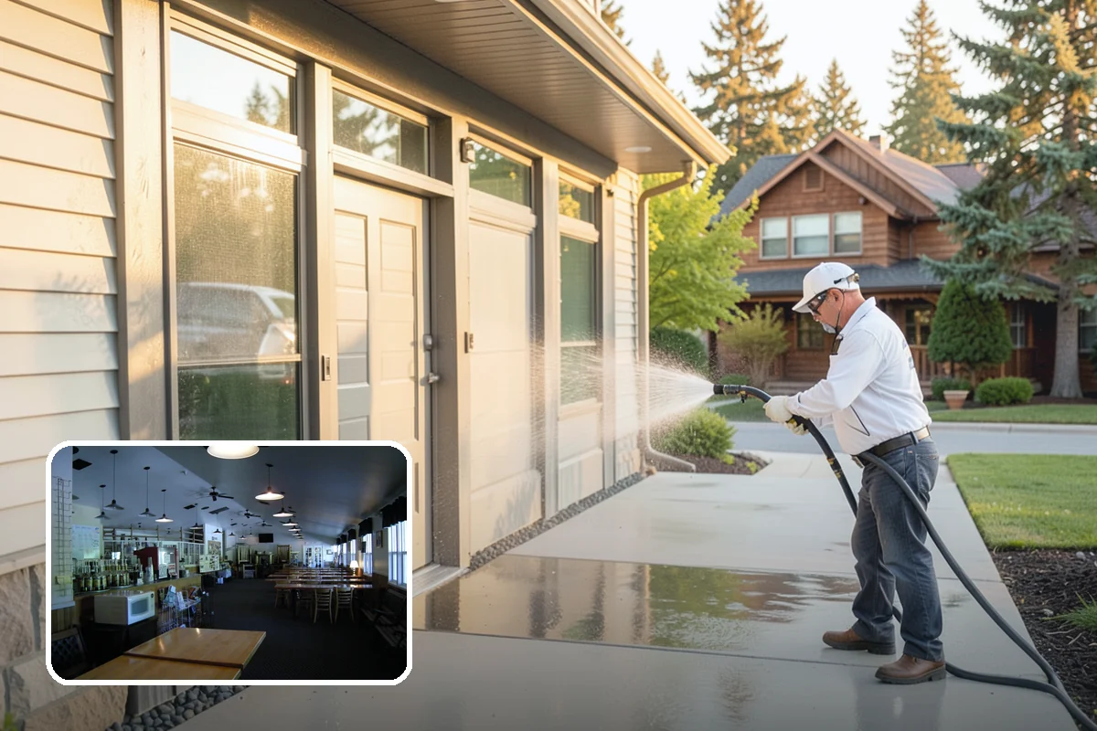 Paver Driveway Cleaning in Black Diamond, King County, WA - Clears weeds and moss from paver joints