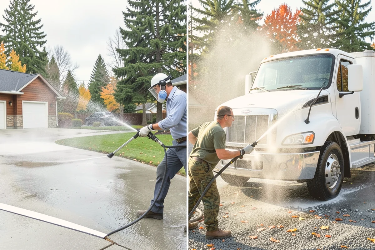 Paver Driveway Cleaning in Bothell, King County, WA - Remove weeds and loose debris from the joints