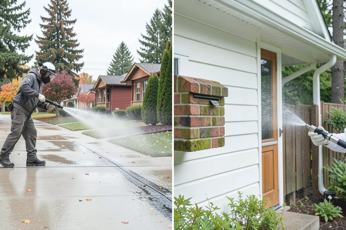 Paver Driveway Cleaning in Buckley, Pierce County, WA - Remove weeds and loose debris from the joints