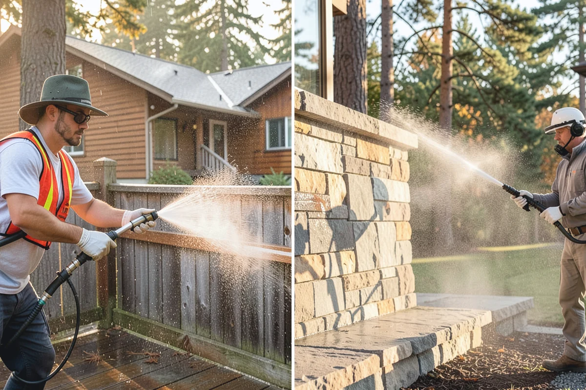Paver Driveway Cleaning in Coupeville, Island County, WA - Remove weeds and loose debris from the joints