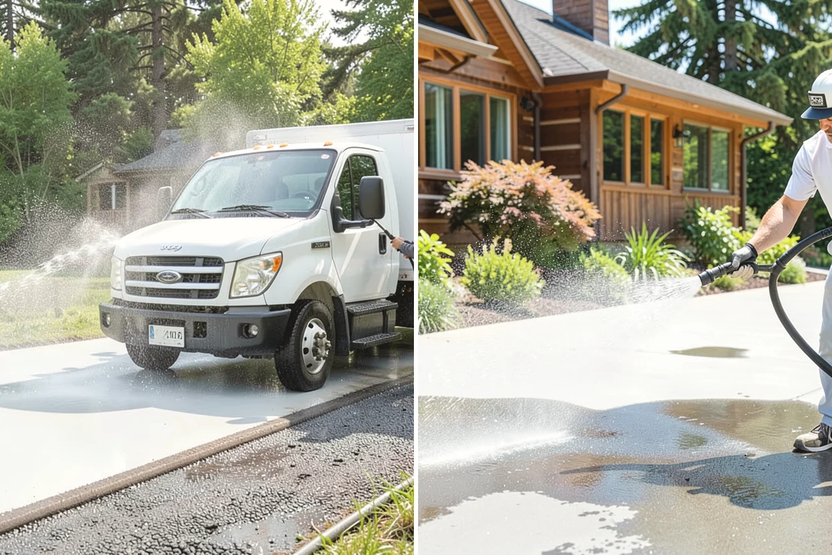 Paver Driveway Cleaning in Covington, King County, WA - Remove weeds and loose debris from the joints