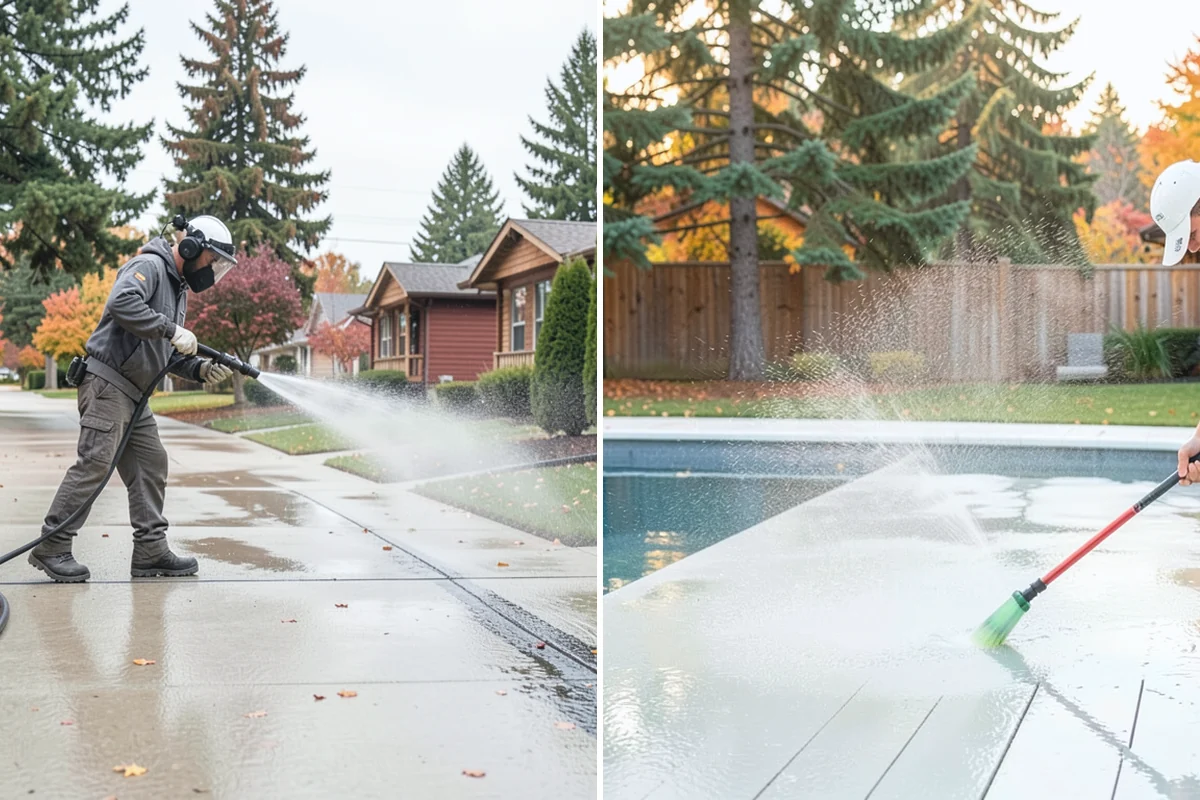 Paver Driveway Cleaning in Darrington, Snohomish County, WA - Remove weeds and loose debris from the joints
