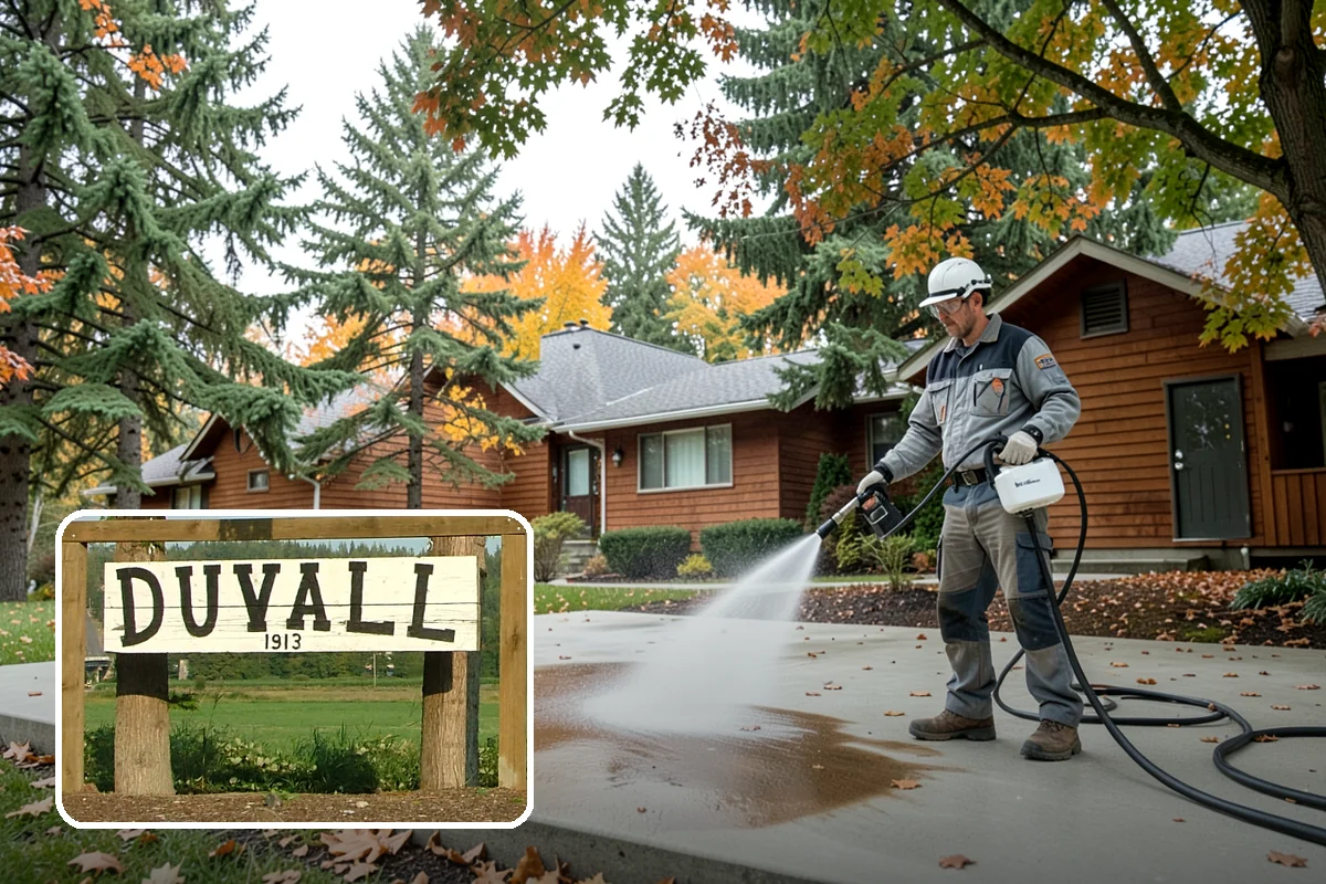 Paver Driveway Cleaning in Duvall, King County, WA - Clears weeds and moss from paver joints