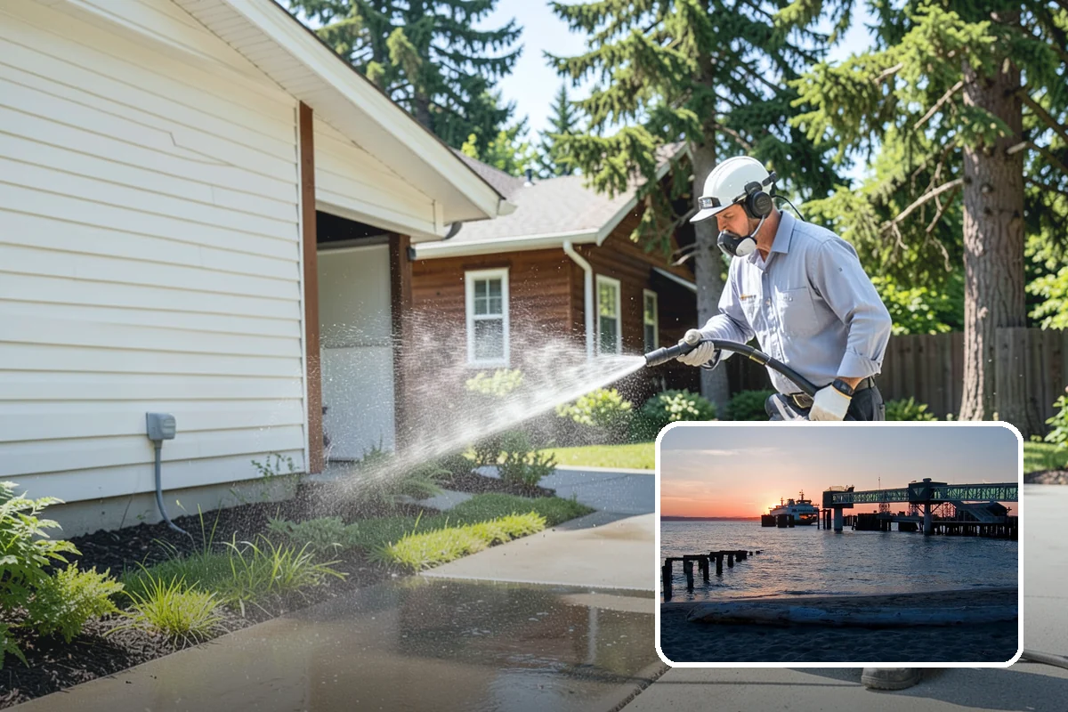 Paver Driveway Cleaning in Edmonds, Snohomish County, WA - Clears weeds and moss from paver joints