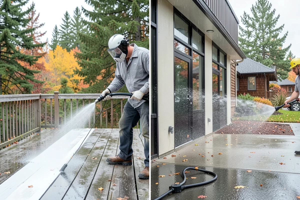 Paver Driveway Cleaning in Everett, Snohomish County, WA - Remove weeds and loose debris from the joints