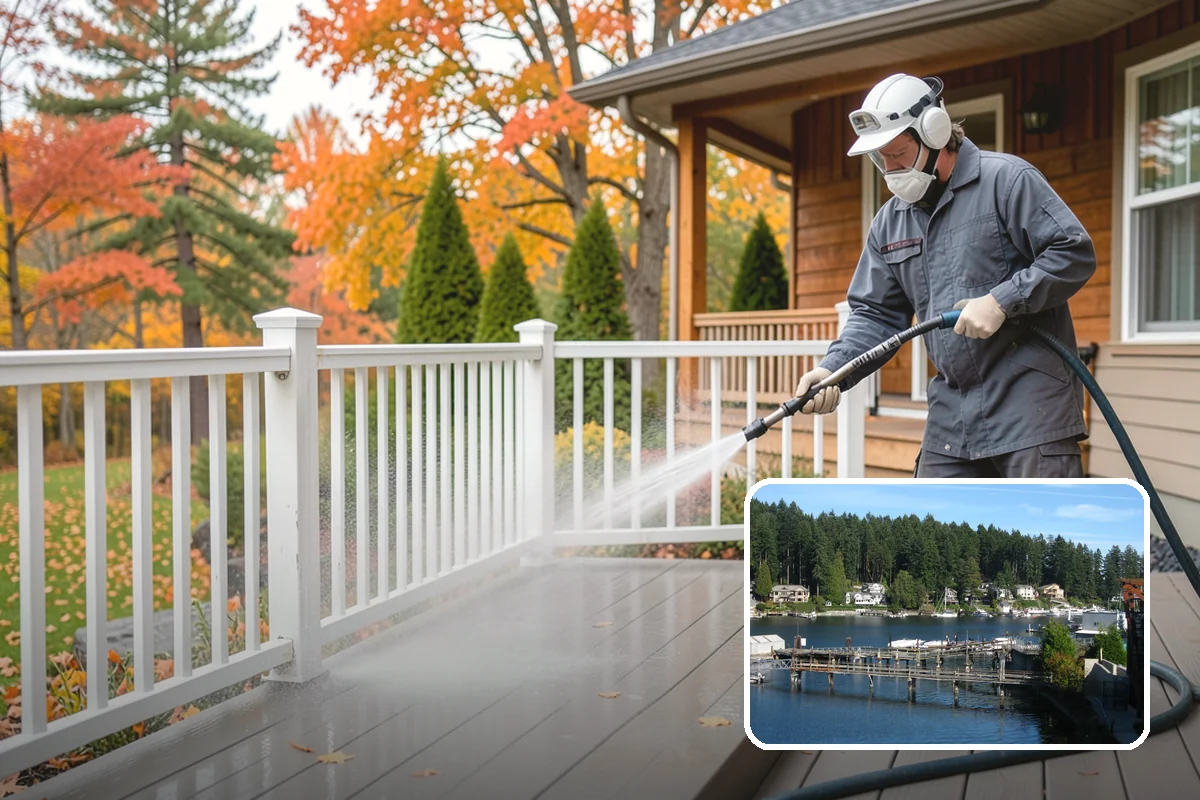 Paver Driveway Cleaning in Gig Harbor, Pierce County, WA - Clears weeds and moss from paver joints
